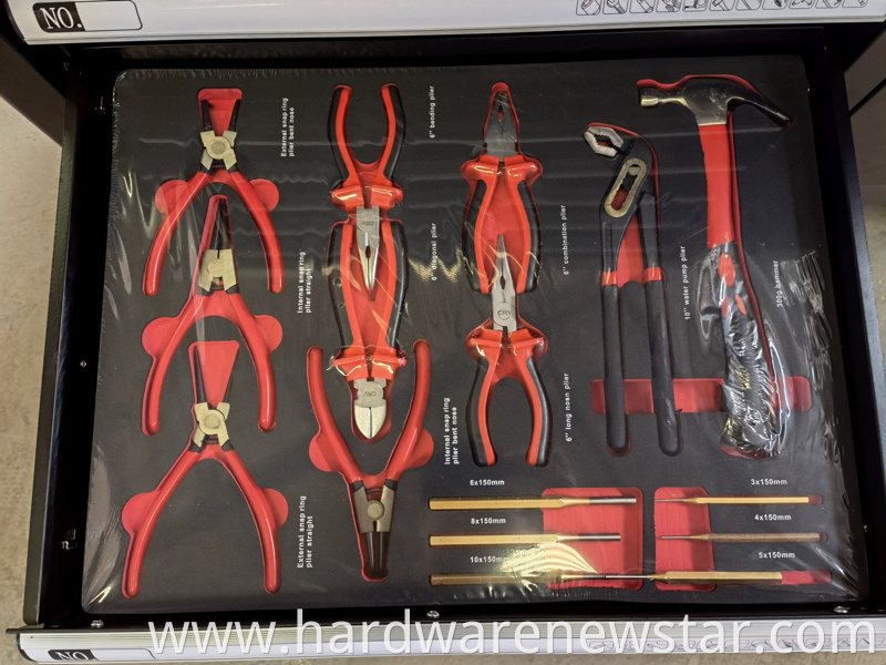 tool cabinet trolley set